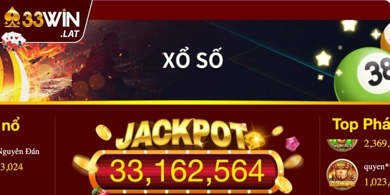 Khái niệm sảnh xổ số 33WIN trong kho game