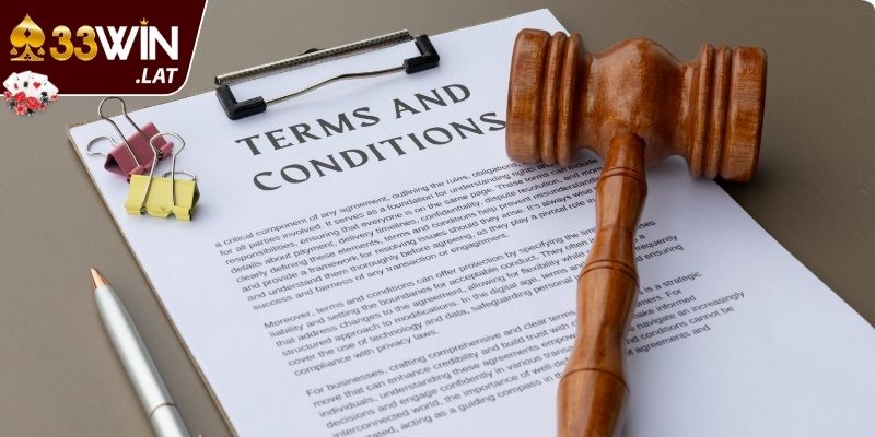 Thông tin tổng quan điều khoản điều kiện 33WIN