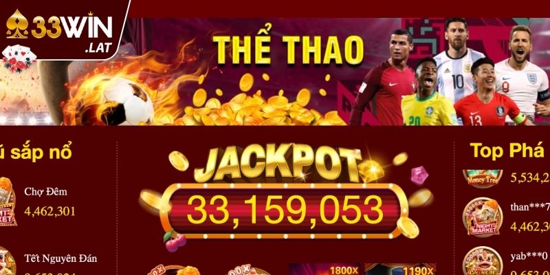 Toàn cảnh của chuyên mục thể thao 33WIN